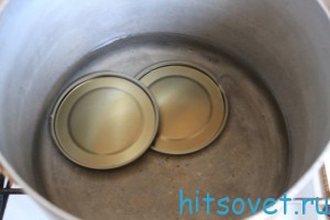 стерилизуем крышки