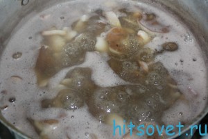 отварить маслята