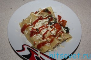 Фаршированные Cannelloni Фаршированные Cannelloni