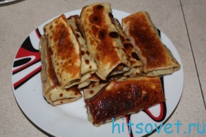 рецепт фаршированных блинов