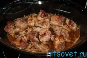 мясо в духовке