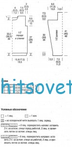 Вязаный свитер детский спицами, схемы.