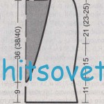 Схема вязания топа