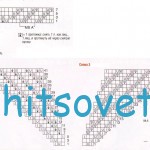 Схема вязания топа