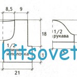 Вязание болеро с пошаговым описанием, выкройка.
