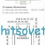 Схема вязания топа