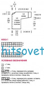 Жакет с капюшоном для малышей, схемы.