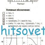 Вязаная кофточка с пуговицами, схемы.