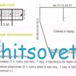 Вязание кофточки с ажурным узором, схемы.