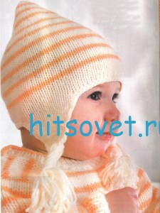 Вязание для малышей - шапочка