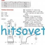 Вязаное платье и болеро спицами