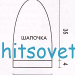 Схема вязания шапочки