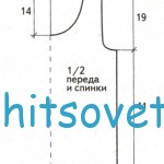 Схема вязания топа