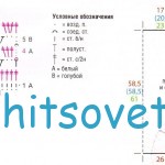 Схема вязания топа