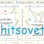Схема вязания топа
