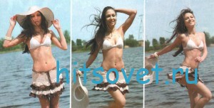 Двухцветная ажурная юбка крючком, фото 2. Двухцветная ажурная юбка крючком, фото 2.