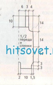 Песочники для новорожденных - Схема