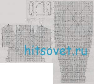 Схема пуловера с тату