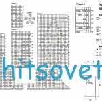 Схема вязания топа