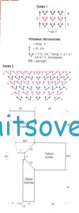 Вязаный модный жакет крючком, схемы. Вязаный модный жакет крючком, схемы.