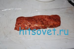 Завернуть в пищевую пленку