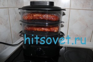 Варить карбонат на пару
