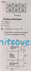 Вязание кофточки с короткими рукавами, схемы. Вязание кофточки с короткими рукавами, схемы.