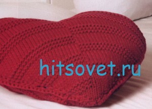 Вязание сердце 2