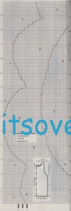 Схема вязания топа