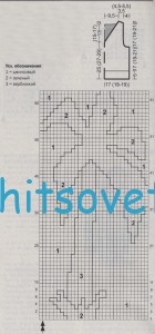 Схема вязания для мальчика жилета
