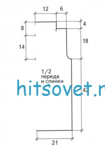 Выкройка топа