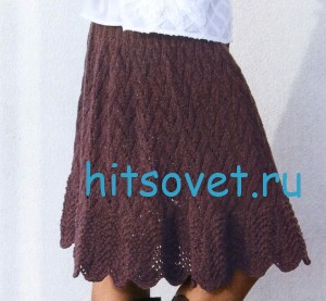 Вязание юбки