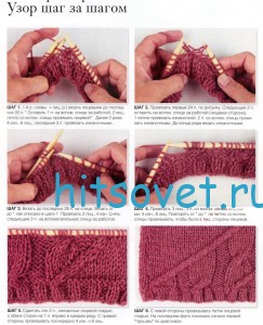 Мастер-класс: вязание узора из кос
