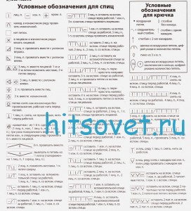 Условные обозначения