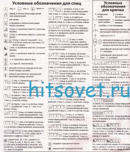 Условные обозначения