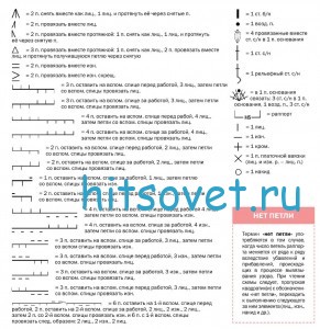 Условные обозначения