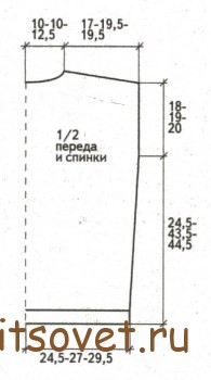 Выкройка летнего топа