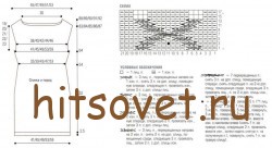 Схема вязания туники