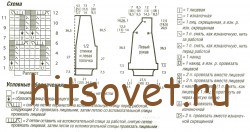 Схема жакета