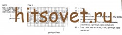 Схема молодежного пуловера