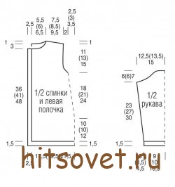 Выкройка пальто