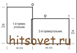 Выкройка пончо