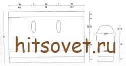 Выкройка вязаного кардигана