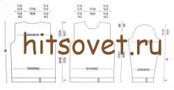 Выкройка джемпера мужского
