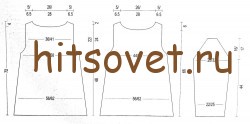 Выкройка туники