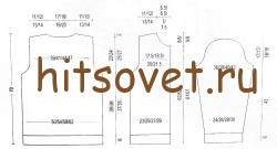 Выкройка мужского жакета