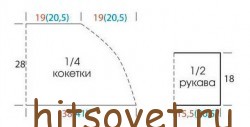 Болеро крючком схемы, выкройка.