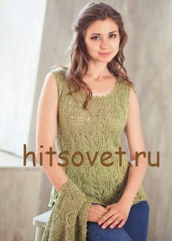 Топ и болеро спицами, фото 2.