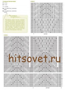 Топ и болеро спицами, схемы.