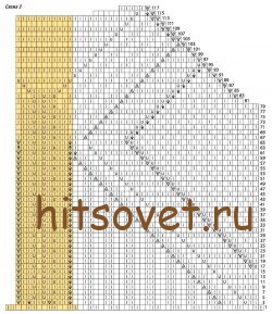 Пуловер на лето из хлопка, схема 2.